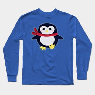 Kawaii Penguin Long Sleeve T-Shirt